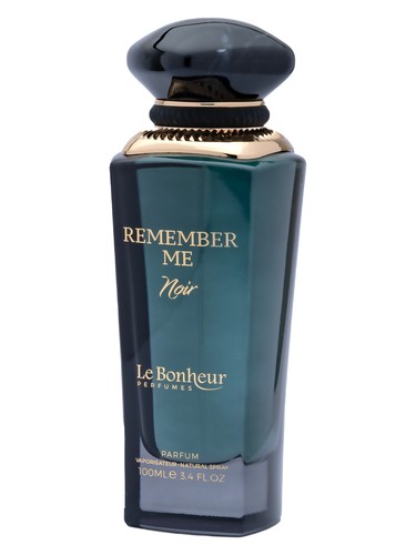 Le Bonheur Perfumes Remember Me Noir fragrance bottle