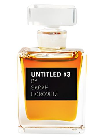 UNTITLED UNTITLED No. 3 by Sarah Horowitz fragrance bottle