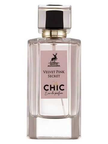 Maison Alhambra Chic Velvet Pink Secret fragrance bottle