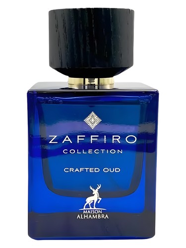 Maison Alhambra Zaffiro Collection Crafted Oud fragrance bottle