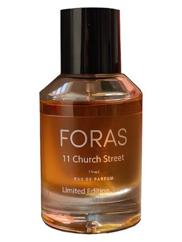 Foras 11 Church Street fragrance bottle