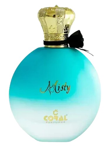 Coral Perfumes Misty fragrance bottle