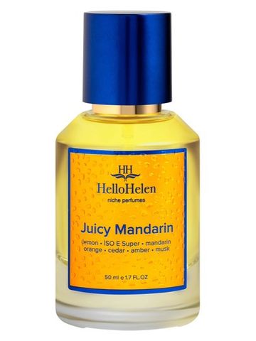 HelloHelen Juicy Mandarin fragrance bottle