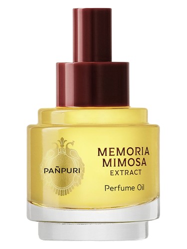 Pañpuri Memoria Mimosa fragrance bottle