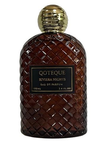 Qoteque Riviera Nights fragrance bottle