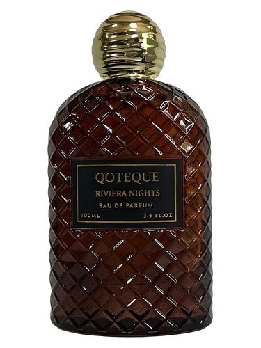 Qoteque Riviera Nights fragrance bottle