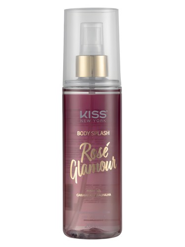 Kiss New York Rosé Glamour fragrance bottle