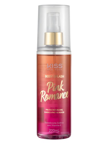 Kiss New York Pink Romance fragrance bottle
