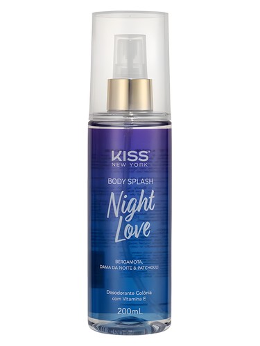 Kiss New York Night Love fragrance bottle