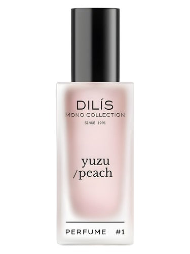 Dilís Parfum #1 yuzu/peach fragrance bottle