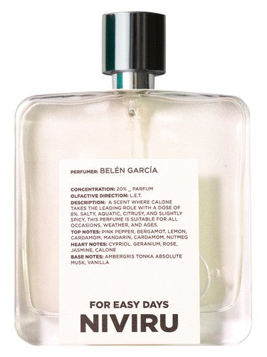 NIVIRU For Easy Days fragrance bottle
