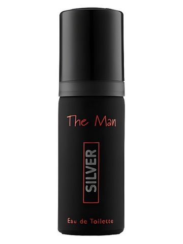 Milton Lloyd The Man Silver fragrance bottle
