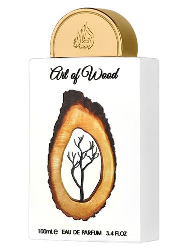 Lattafa Perfumes Art Of Wood fragrance bottle