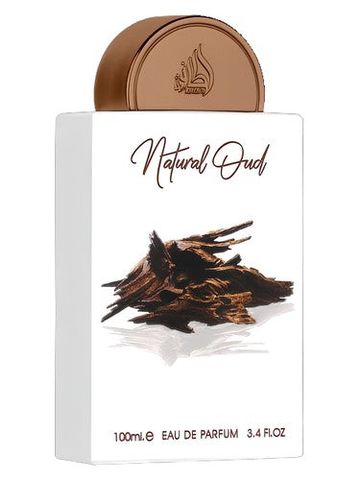 Lattafa Perfumes Natural Oud fragrance bottle