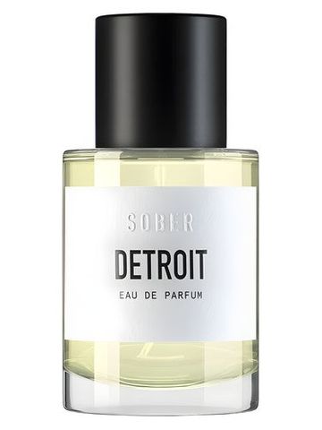 SOBER Detroit fragrance bottle