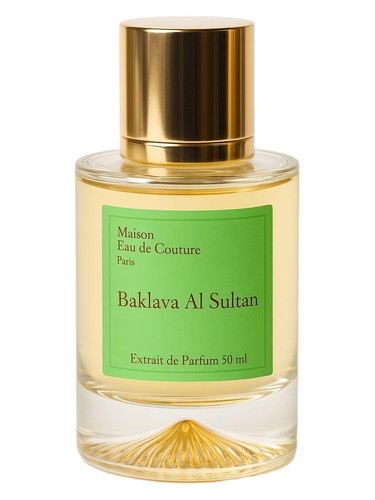 Maison Eau de Couture Baklava Al Sultan fragrance bottle
