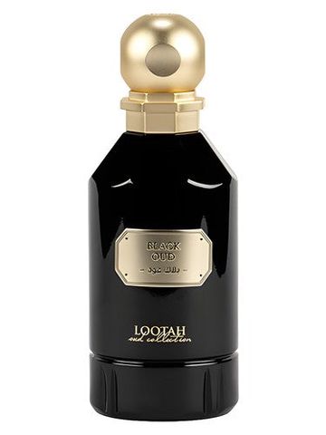 Lootah Perfumes Black Oud fragrance bottle