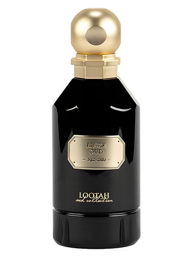 Lootah Perfumes Black Oud fragrance bottle