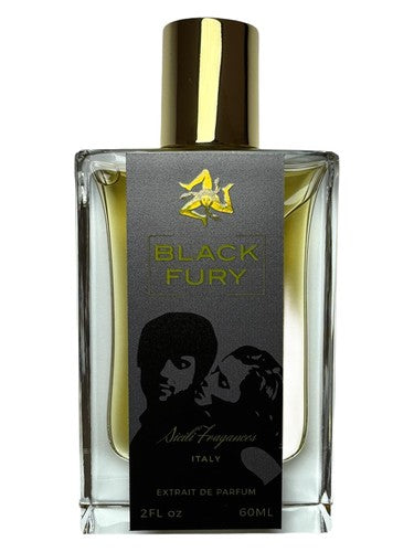 Sicili Fragances Black Fury fragrance bottle