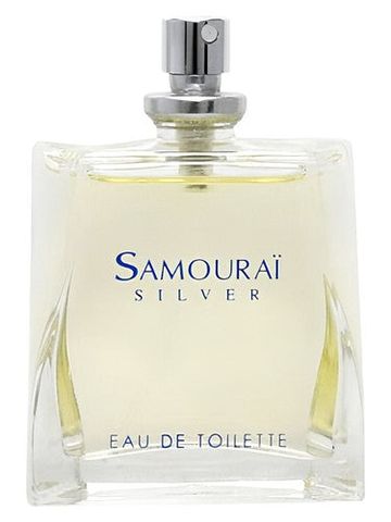 Samouraï Silver fragrance bottle