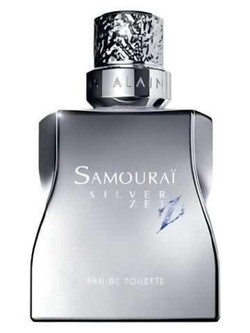 Samouraï Silver Zet fragrance bottle