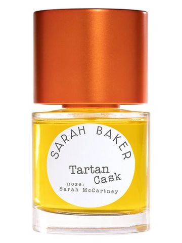 Sarah Baker Perfumes Tartan Cask fragrance bottle