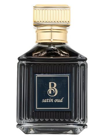 Fragrance World B Satin Oud fragrance bottle