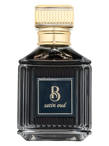 Fragrance World B Satin Oud fragrance bottle