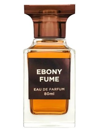 Fragrance World Ebony Fume fragrance bottle