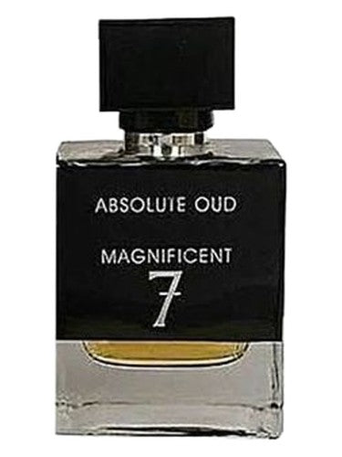 Fragrance World Absolute Oud Magnificent 7 fragrance bottle