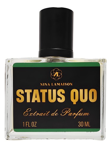 Nina Lamaison Status Quo fragrance bottle