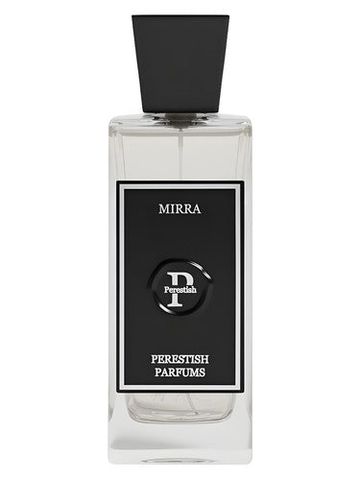 Perestish Parfums Mirra fragrance bottle