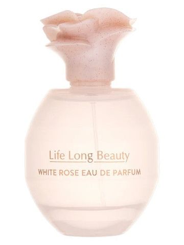 Judith Williams LIFE LONG BEAUTY WHITE ROSE fragrance bottle