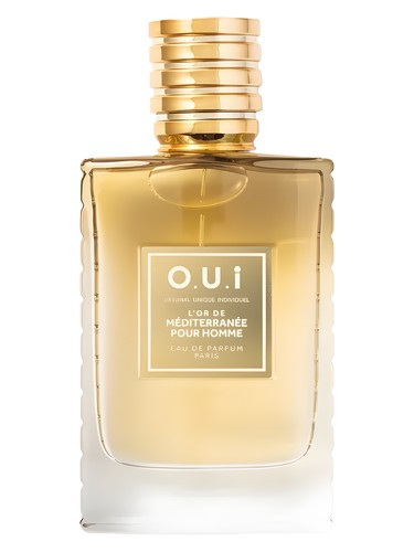 O.U.i Original Unique Individual L’Or de Méditerranée Pour Homme fragrance bottle