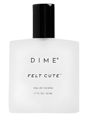DIME Beauty Felt Cute fragrance bottle