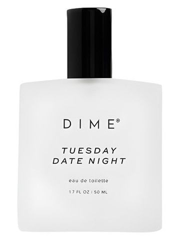 DIME Beauty Tuesday Date Night fragrance bottle