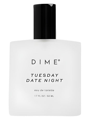 DIME Beauty Tuesday Date Night fragrance bottle