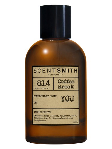 Scentsmith Perfumery 814 Coffee Break fragrance bottle