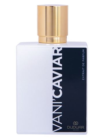 Duduar Milano Vani' Caviar fragrance bottle