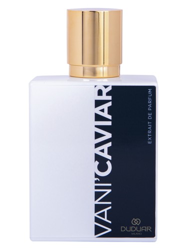 Duduar Milano Vani' Caviar fragrance bottle