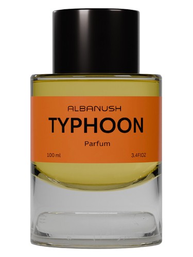 Albanush Typhoon fragrance bottle