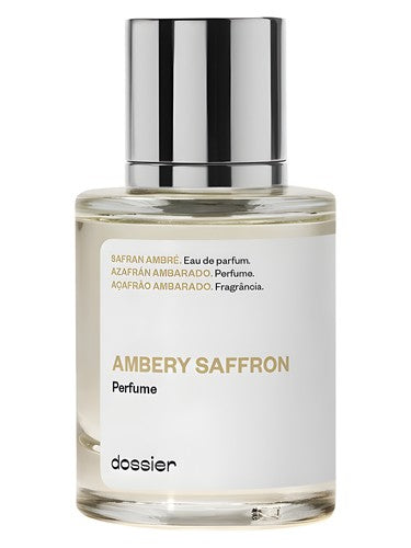 Dossier Ambery Saffron fragrance bottle