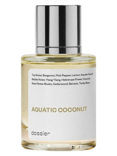 Dossier Aquatic Coconut fragrance bottle