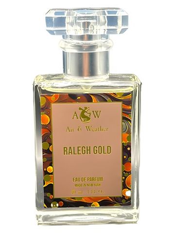 Air & Weather Ralegh Gold fragrance bottle