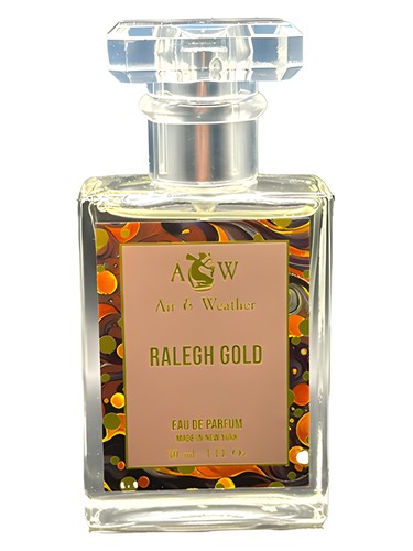 Air & Weather Ralegh Gold fragrance bottle