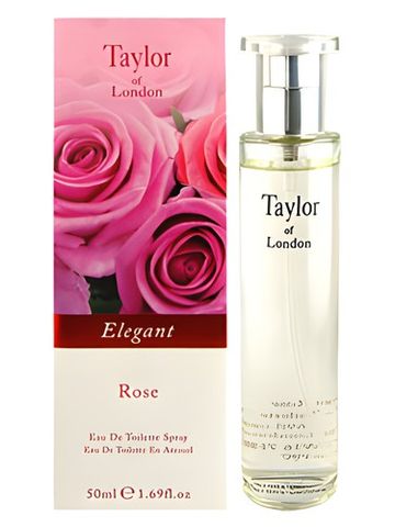 Taylor of London Elegant Rose fragrance bottle