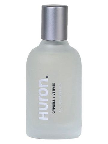 Huron Cypress + Vetiver fragrance bottle