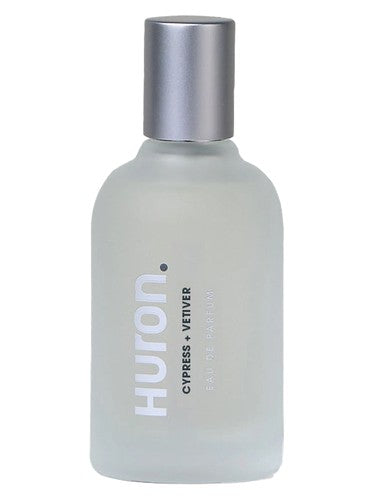 Huron Cypress + Vetiver fragrance bottle
