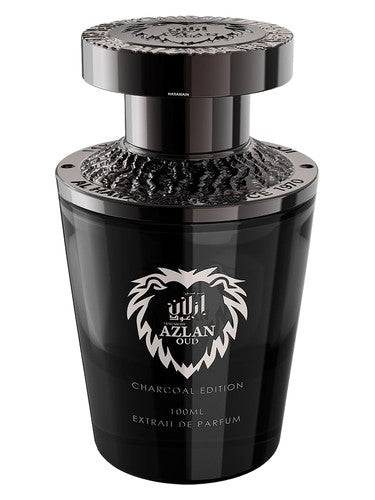 Al Haramain Perfumes Azlan Oud Charcoal Edition fragrance bottle