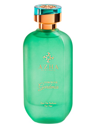 Azha Perfumes Gorgous Gardenia fragrance bottle